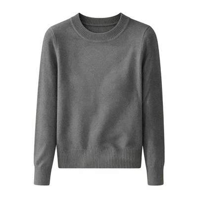 Maglione lavorato a maglia girocollo