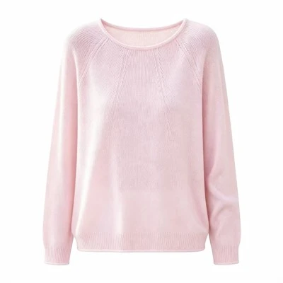 Maglione in cotone-a maglia fine